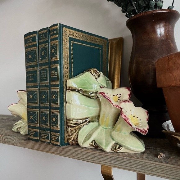 Other - Rare McCoy Lily book ends